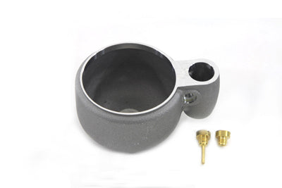 Linkert Carburetor Float Bowl with Alloy Finish