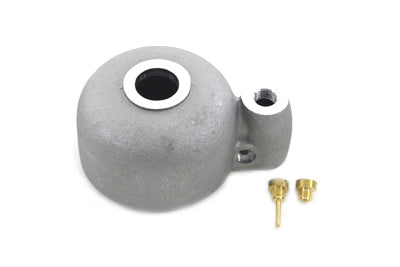 Linkert Carburetor Float Bowl with Alloy Finish