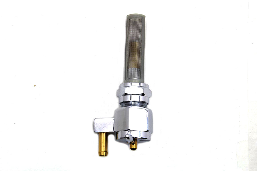 Sifton Chrome Hex Petcock Down Facing