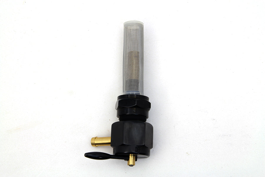 Sifton Black Hex Petcock Inward Facing