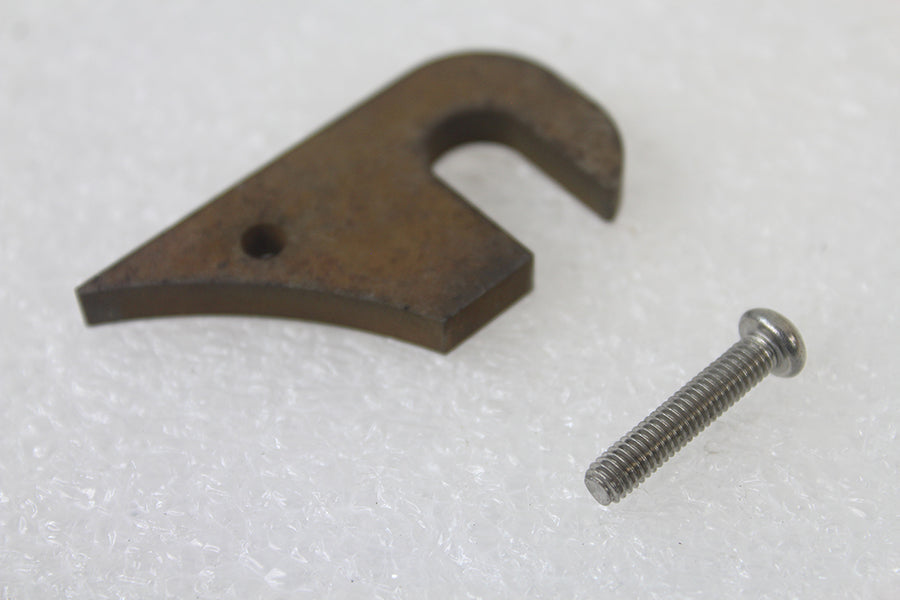 Carburetor Choke Cable Bracket Chrome