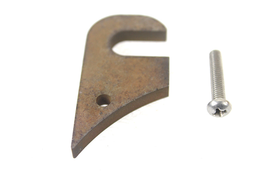 Carburetor Choke Cable Bracket Chrome