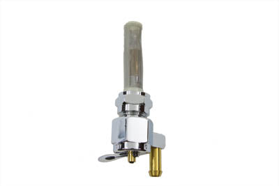 Sifton Chrome Hex Petcock Down Facing with Nut