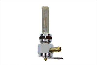 Sifton Chrome Hex Petcock Rear Facing with Nut