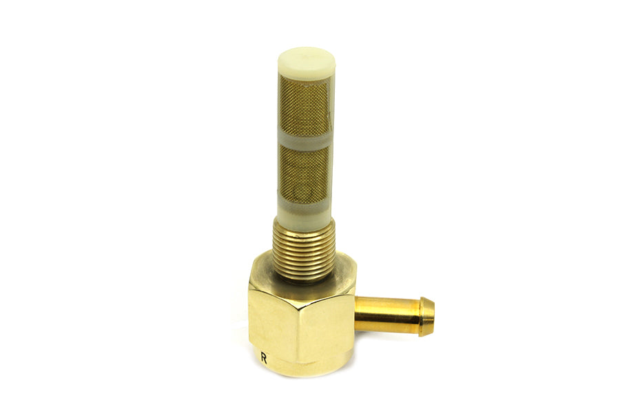 Sifton Brass Hex Petcock 90° Left Hand Spigot