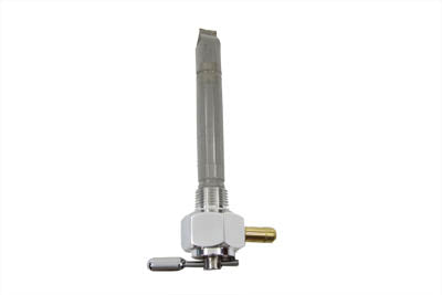 Pingel Metric Hex Petcock Left Spigot without Nut Polished