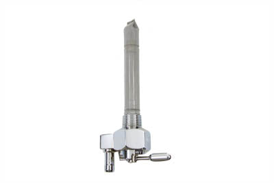 Pingel Metric Hex Petcock Down Spigot without Nut Chrome