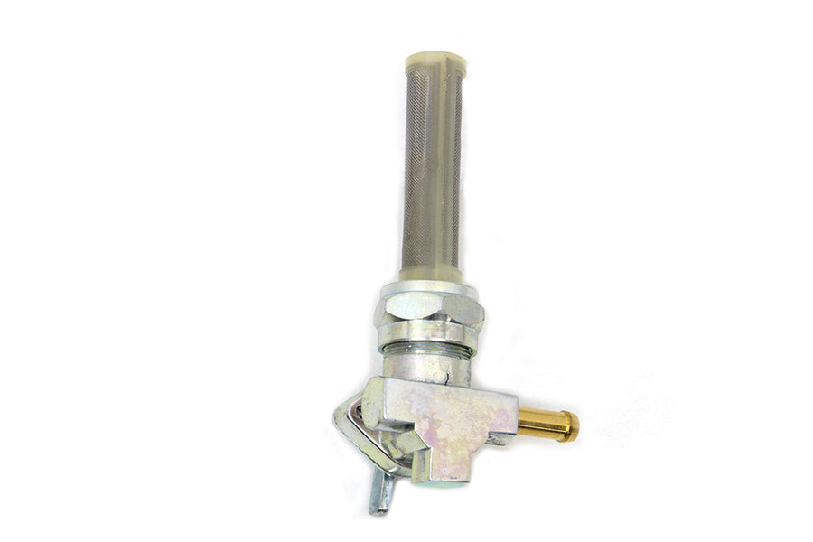 Petcock Left Outlet with Nut Alloy