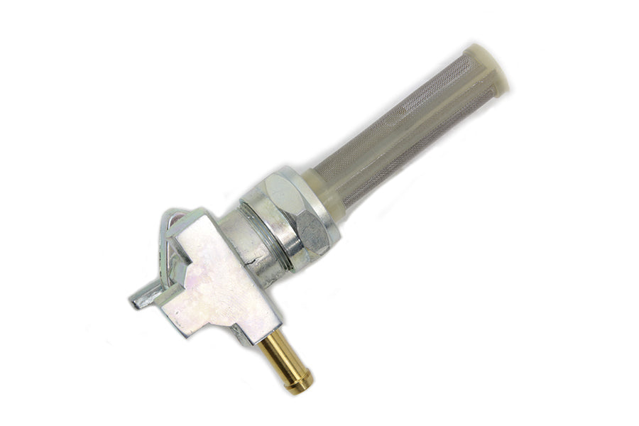 Petcock Left Outlet with Nut Alloy