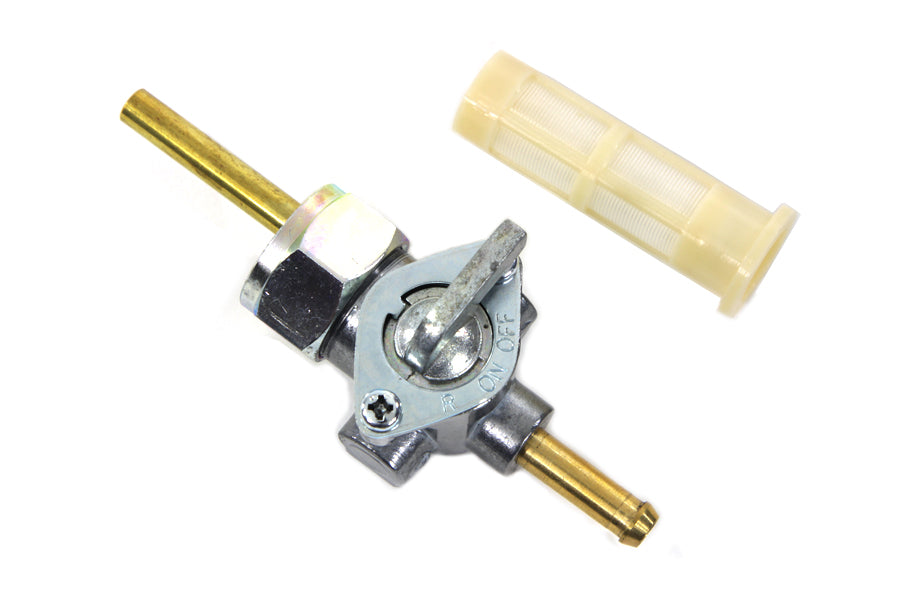 Petcock Straight Outlet with Nut Alloy