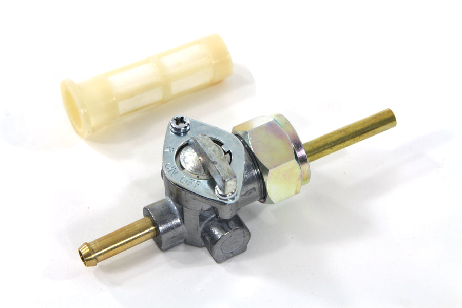 Petcock Straight Outlet with Nut Alloy