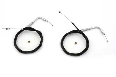 42.84 Black Throttle and Idle Cable Set