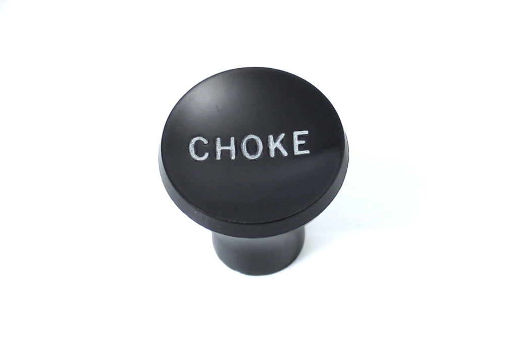 Black Carburetor Choke Knob