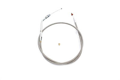 Braided Stainless Steel Throttle Cable with 38 Casing