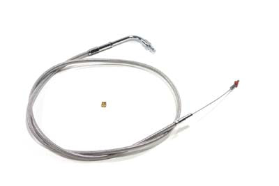 42.875 Braided Stainless Steel Idle Cable