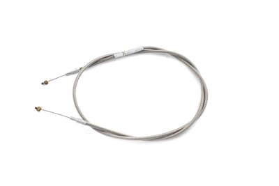 Braided Stainless Steel Throttle Cable with 47.75 Casing