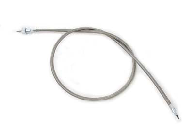 43 Braided Stainless Steel Speedometer Cable
