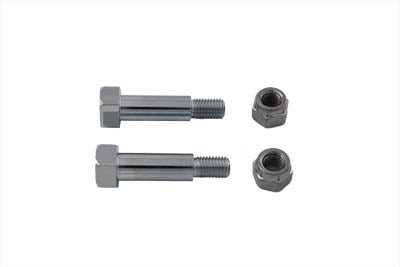 Large Driver Footpeg Bolt Set Chrome