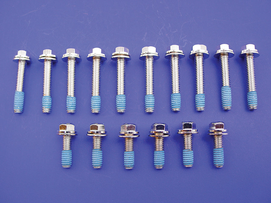 Rocker Box Screw Kit Chrome
