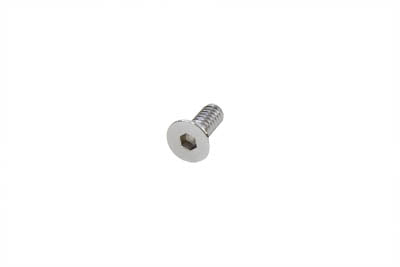 Allen Flat Head Screws Chrome 1/4 x 1-1/2