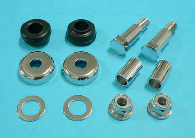 Shock Stud Kit Chrome