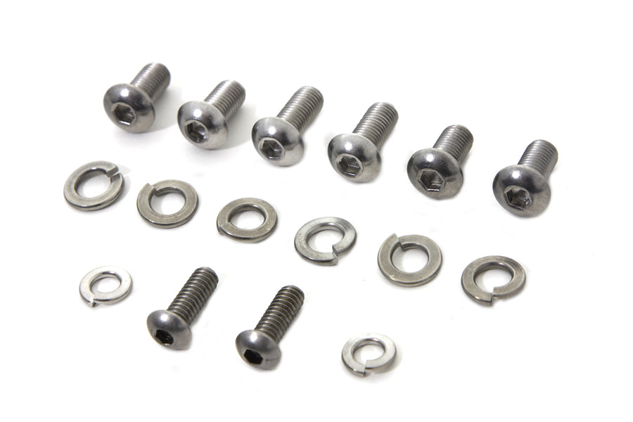 Headlamp Cowl Screw Kit Stainless Steel
