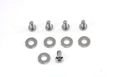 Primary Derby Screw Kit Chrome