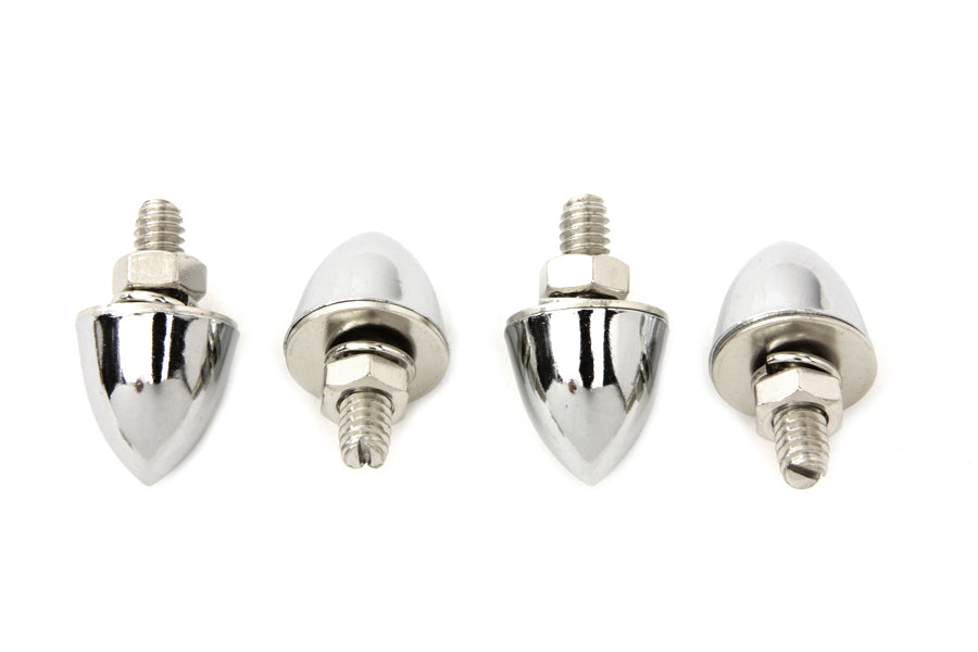 License Plate Frame Chrome Krommet Set