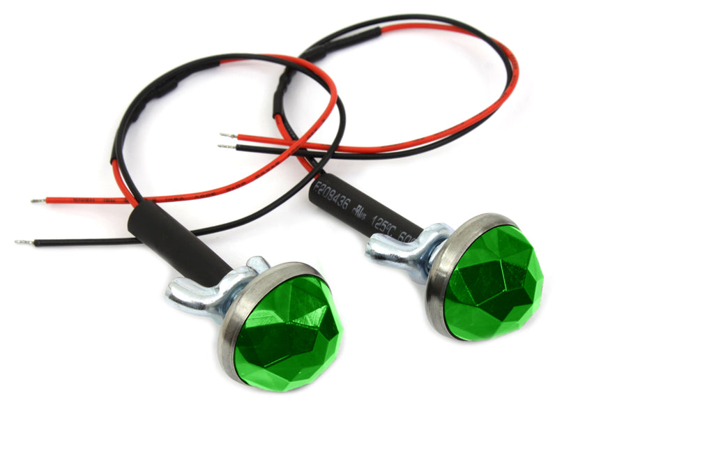Green LED Reflector Set