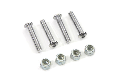 Button Head Chrome Screw Set