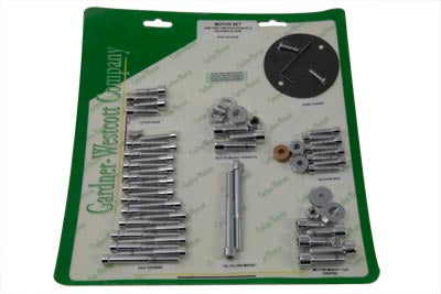 Engine Dress Up Screw Kit Allen Chrome