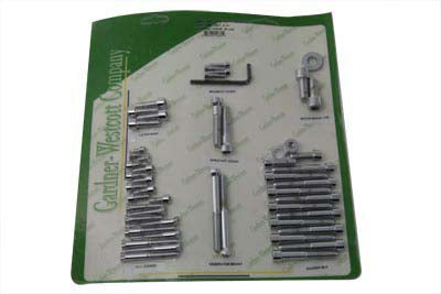 Engine Dress Up Screw Kit Allen Chrome
