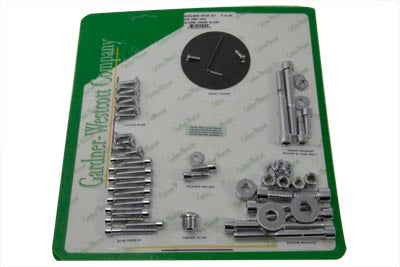 Chrome Allen Head Engine Dress Up Screw Kit