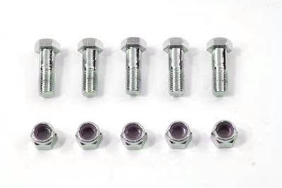 Chrome Sprocket Bolt Set