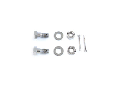 Chrome Caliper Support Bar Bolt Set