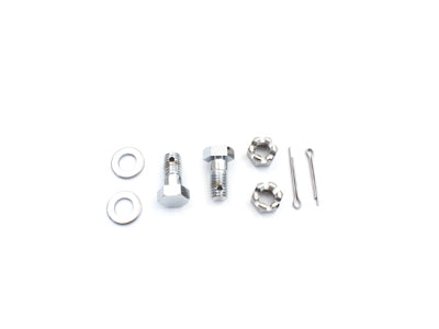 Chrome Caliper Support Bar Bolt Set