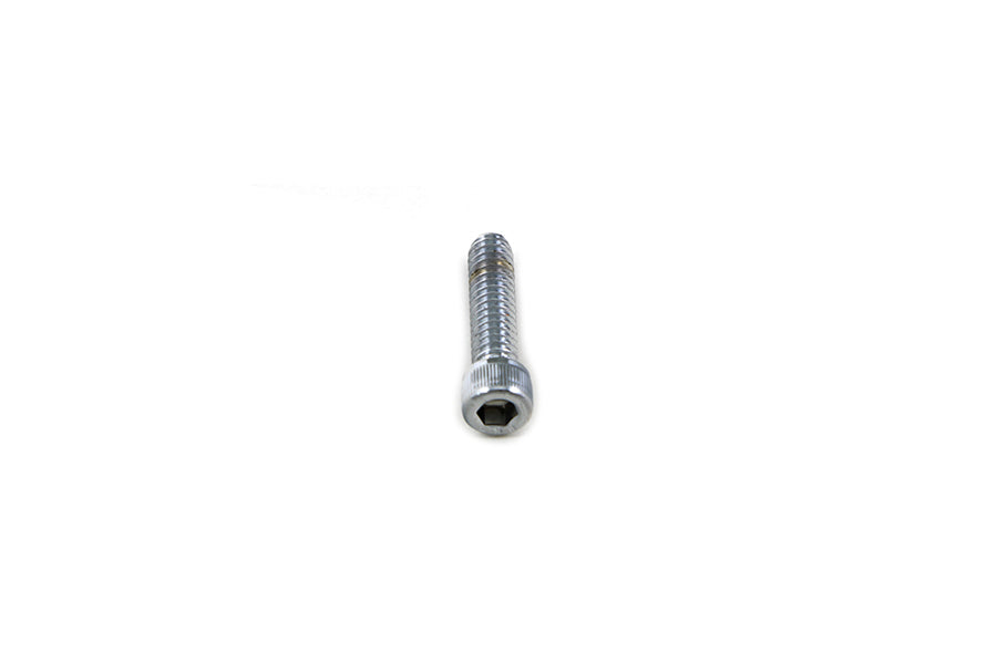 Allen Socket Cap Bolt Knurled Chrome 1/4 x 1