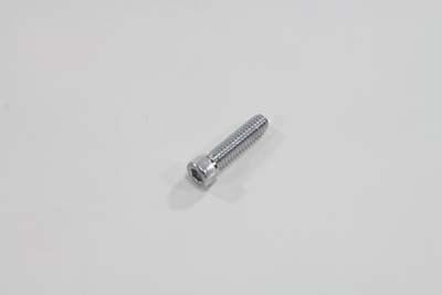 Allen Socket Cap Bolt Knurled Chrome 1/4 X 1