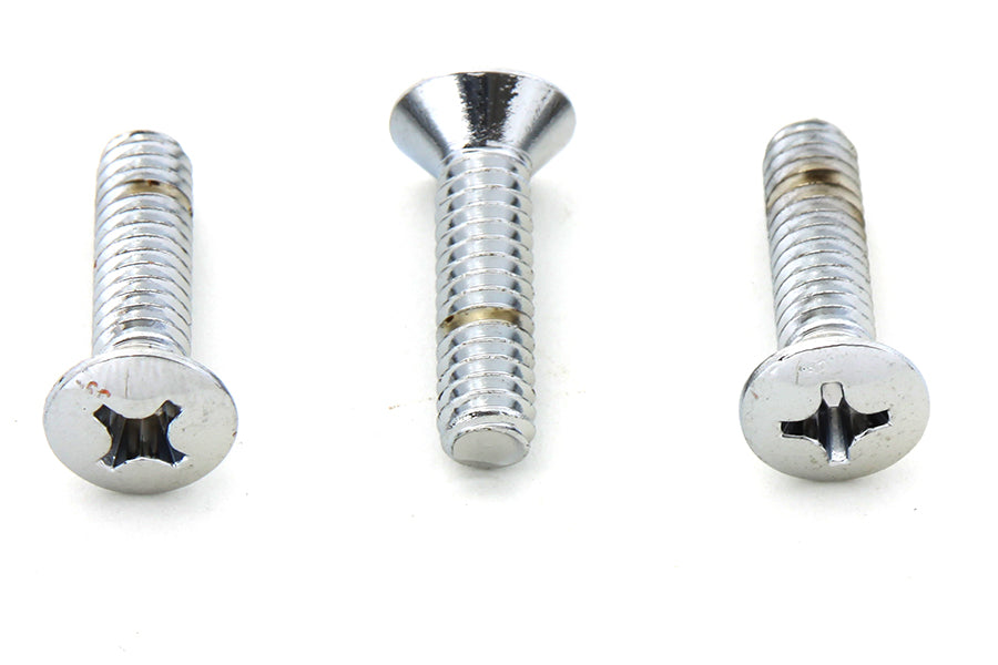 Chrome Cover Screw Set