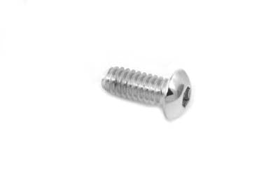 Allen Button Head Bolt Chrome 1/4 X 5/8