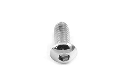 Allen Button Head Screws Chrome 3/8 X 3/4