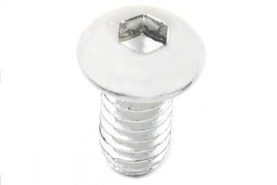 Allen Button Head Screws Chrome 3/8 X 3/4