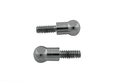 Chrome Brake Handle Screw Set Dome