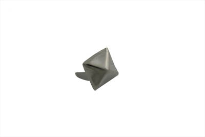 3/8 Pyramid Saddlebag Spots Bright Nickel