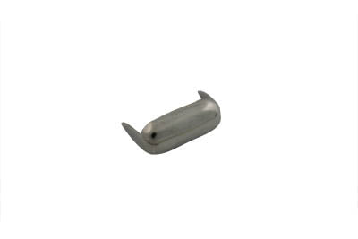 5/8 Oval Saddlebag Spots Bright Nickel