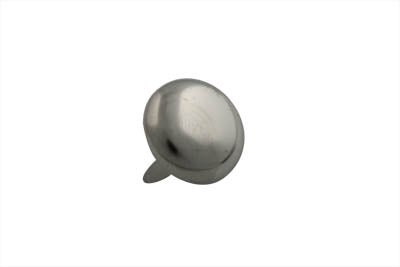 7/8 Round Saddlebag Spot Bright Nickel