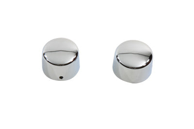 Chrome Rear Axle Nut Cap Set