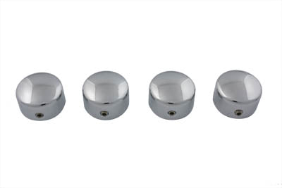 Head Bolt Cover Set Dome Chrome