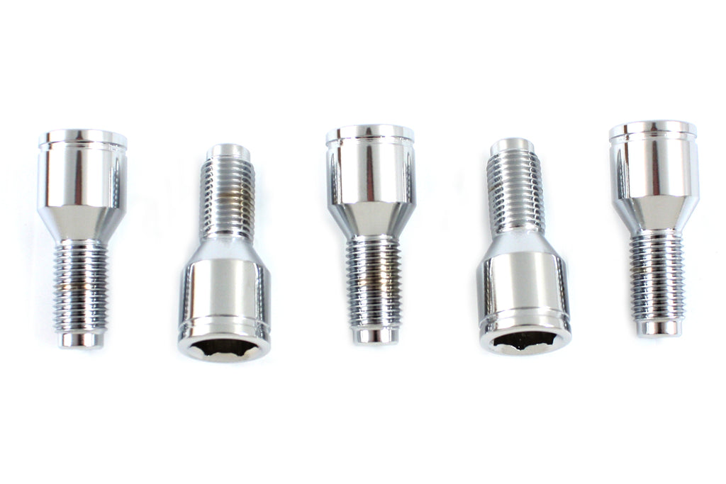Brake Drum Lug Bolt Set Chrome