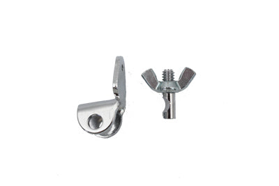Chrome Mechanical Brake Light Switch Hardware